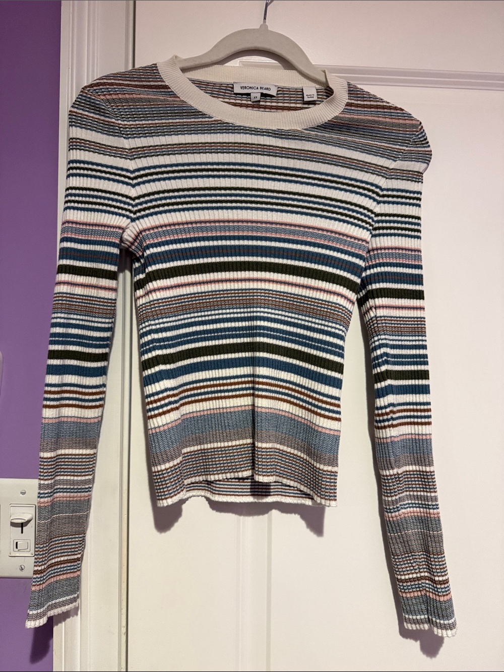 Veronica beard striped sweater